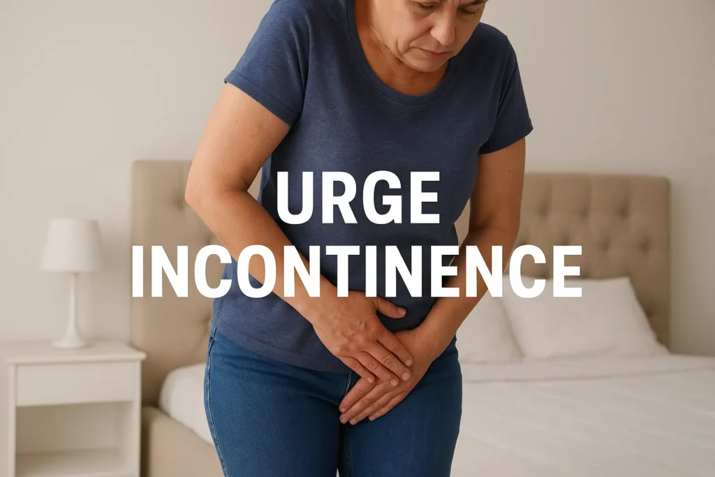 how to manage urge incontinence Lutterworth symptoms