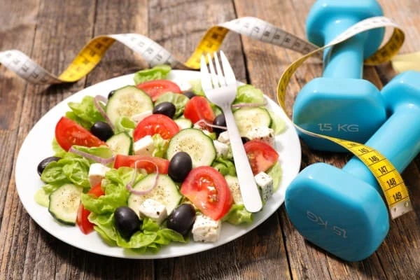 Example of good diet and exercise Lutterworth