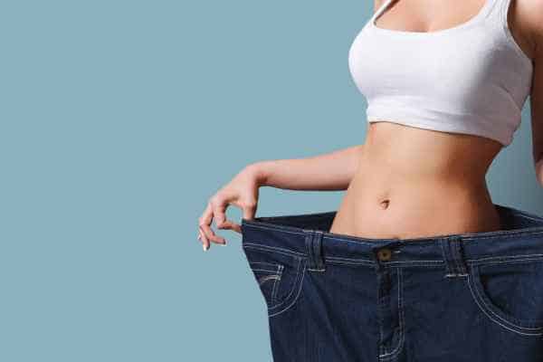 woman after fat reduction treatment Lutterworth