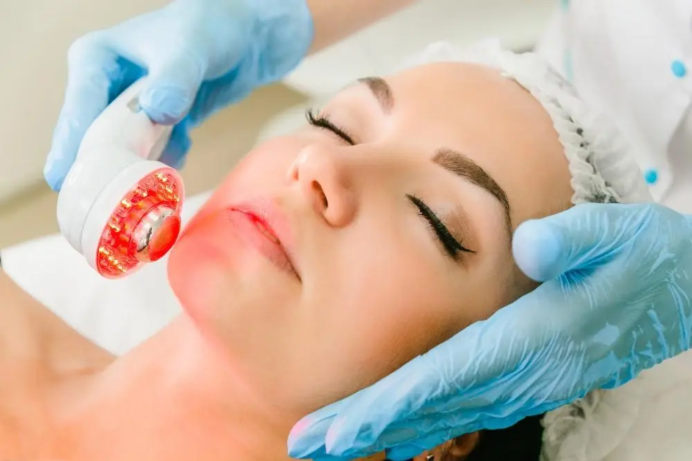 woman having non-surgical Morph8 treatment Lutterworth