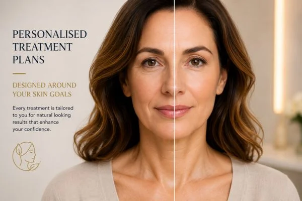 Before and after results of Collagen Lift Therapy Lutterworth